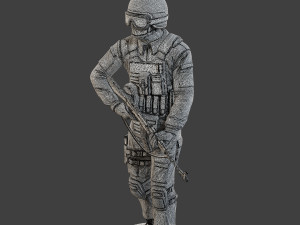 CzechSlovak Police Tactical Unit CPTU1 004 Modèles 3D en vedette