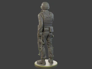 CzechSlovak Police Tactical Unit CPTU1 005 3D Print Model
