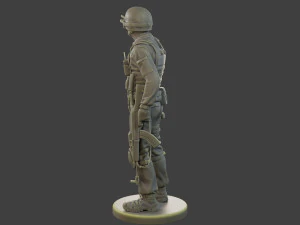 CzechSlovak Police Tactical Unit CPTU1 006 3D Print Model
