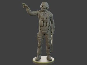 CzechSlovak Police Tactical Unit CPTU1 006 Model do druku 3D