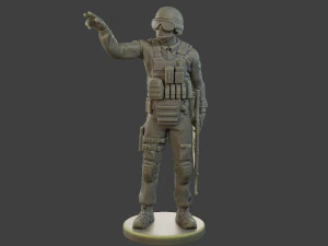 CzechSlovak Police Tactical Unit CPTU1 006 3D Print Model