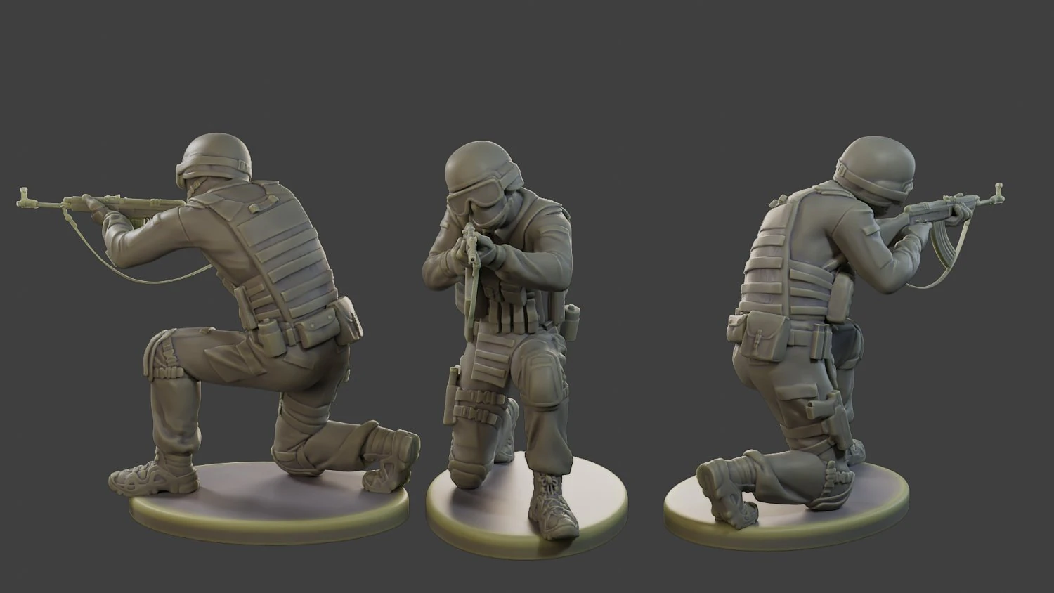 CzechSlovak Police Tactical Unit CPTU1 007 3D Print Model .c4d .max .obj .3ds .fbx .stl .blend 