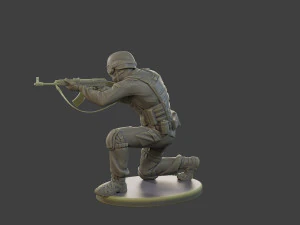 CzechSlovak Police Tactical Unit CPTU1 007 3D Print Model