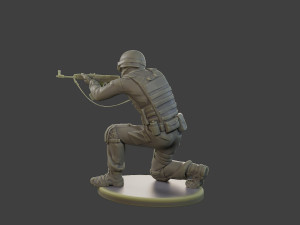 CzechSlovak Police Tactical Unit CPTU1 007 3Dプリントモデル