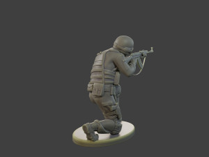 CzechSlovak Police Tactical Unit CPTU1 007 3Dプリントモデル