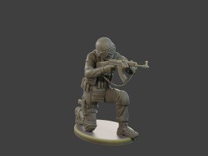 CzechSlovak Police Tactical Unit CPTU1 007 3Dプリントモデル