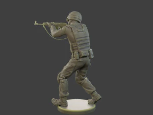 CzechSlovak Police Tactical Unit CPTU1 008 3D Print Model