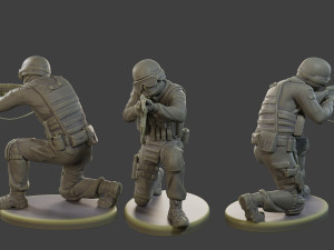 CzechSlovak Police Tactical Unit CPTU1 Pack1 Modèles 3D en vedette