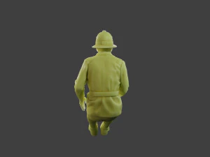Italian officer Sit ww2 IT1 3D Print Model