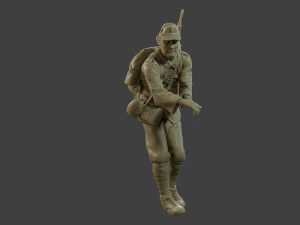 Italian soldier Attach ww2 IT10 3D Print Model