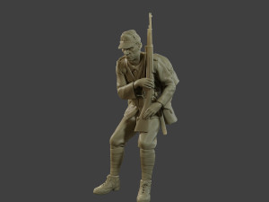 Italian soldier Sit2 ww2 IT10 3D-Druckmodell