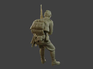 Italian soldier Sit2 ww2 IT10 3D Print Model