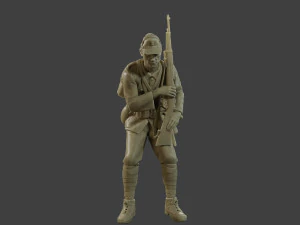 Italian soldier Sit2 ww2 IT10 3D Print Model