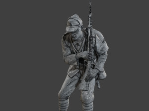 Italian soldier Sit2 ww2 IT10 3D-Druckmodell