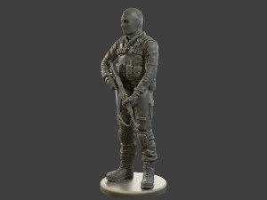 CzechSlovak Police Tactical Unit CPTU2 001 Modèles 3D en vedette