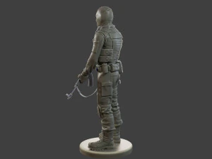 CzechSlovak Police Tactical Unit CPTU2 001 3D Print Model
