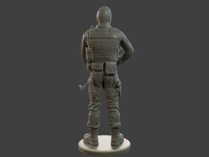 CzechSlovak Police Tactical Unit CPTU2 001 Modèles 3D en vedette