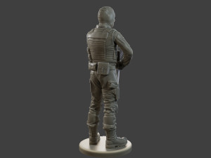 CzechSlovak Police Tactical Unit CPTU2 001 Modèles 3D en vedette