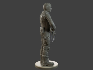 CzechSlovak Police Tactical Unit CPTU2 001 Modèles 3D en vedette