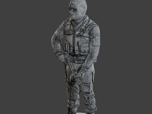 CzechSlovak Police Tactical Unit CPTU2 001 Modèles 3D en vedette