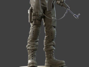 CzechSlovak Police Tactical Unit CPTU2 001 3D Print Model