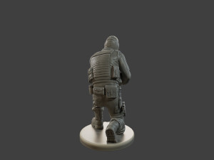 CzechSlovak Police Tactical Unit CPTU2 004 Modèles 3D en vedette