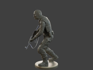 CzechSlovak Police Tactical Unit CPTU2 005 3D Print Model