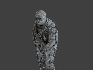 CzechSlovak Police Tactical Unit CPTU2 005 3D Print Model
