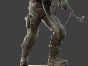 CzechSlovak Police Tactical Unit CPTU2 005 3D Print Model