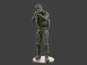 CzechSlovak Police Tactical Unit CPTU2 006 Modèles 3D en vedette