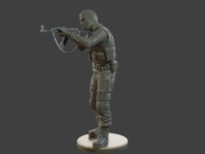 CzechSlovak Police Tactical Unit CPTU2 006 Modèles 3D en vedette