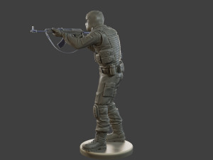 CzechSlovak Police Tactical Unit CPTU2 006 Modèles 3D en vedette