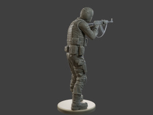 CzechSlovak Police Tactical Unit CPTU2 006 Modèles 3D en vedette