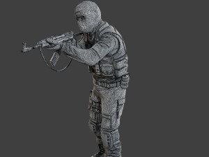 CzechSlovak Police Tactical Unit CPTU2 006 Modèles 3D en vedette