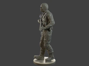 CzechSlovak Police Tactical Unit CPTU2 007 3D Print Model