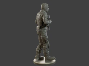 CzechSlovak Police Tactical Unit CPTU2 007 3D Print Model
