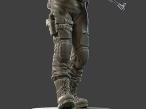 CzechSlovak Police Tactical Unit CPTU2 007 3D Print Model