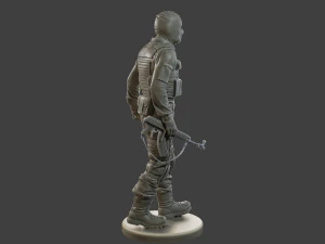 Unit&agrave; tattica della polizia ceca-slovacca CPTU2 008 Modello di stampa 3D