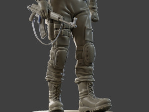 CzechSlovak Police Tactical Unit CPTU2 008 3D-Druckmodell