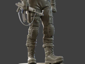 Unit&agrave; tattica della polizia ceca-slovacca CPTU2 008 Modello di stampa 3D