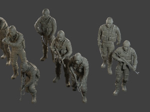 CzechSlovak Police Tactical Unit CPTU2 008 Modelo de impresión 3D