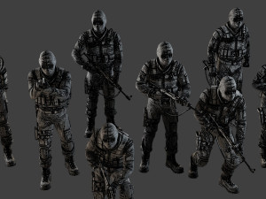 CzechSlovak Police Tactical Unit CPTU2 008 Modelo de impresión 3D
