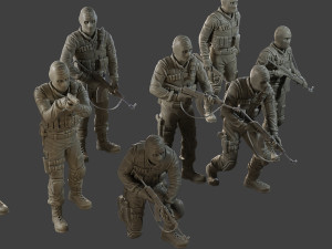CzechSlovak Police Tactical Unit CPTU2 008 Modelo de impresión 3D