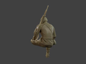 Italian soldier Sit3 ww2 IT10 3D Print Model