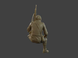 Italian soldier Sit3 ww2 IT10 3D Print Model