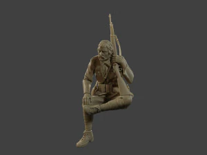 Italian soldier Sit3 ww2 IT10 3D Print Model