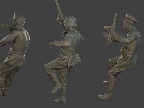 German SS Pack ww2 GSSP1 3D Print Model