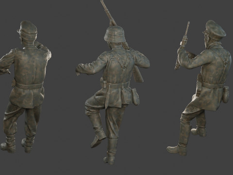 German SS Pack ww2 GSSP1 3D Print Model