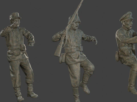 German SS Pack ww2 GSSP1 3D Print Model