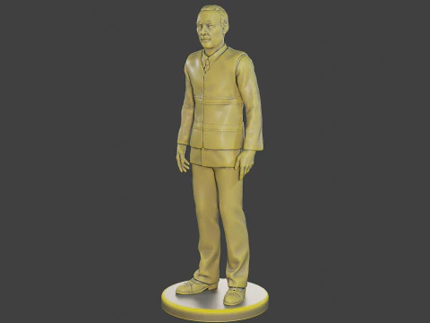 Male Securityreflective vest MSRV 002 3D Print Model